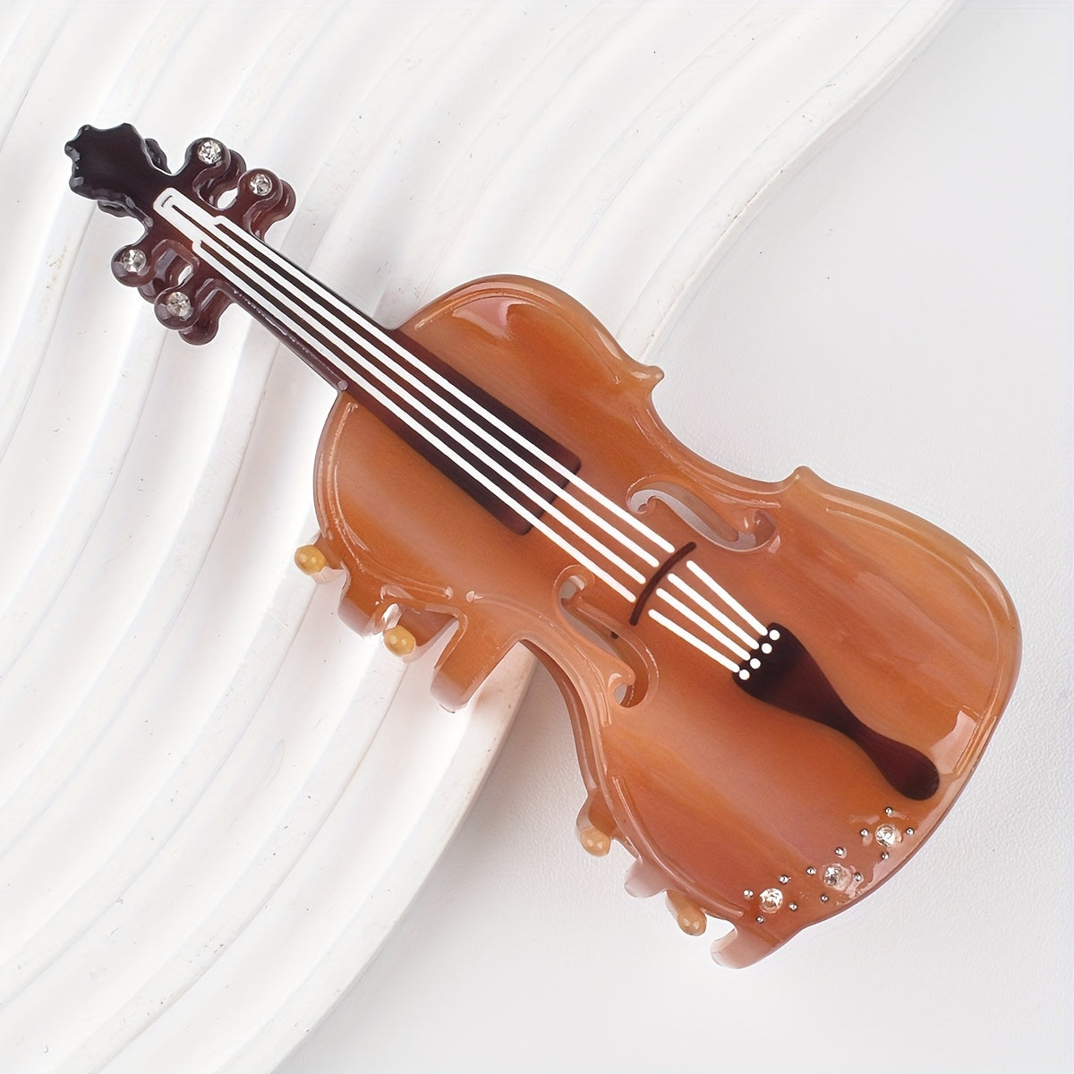 Wooden Violin Hairpin- HMT25HP