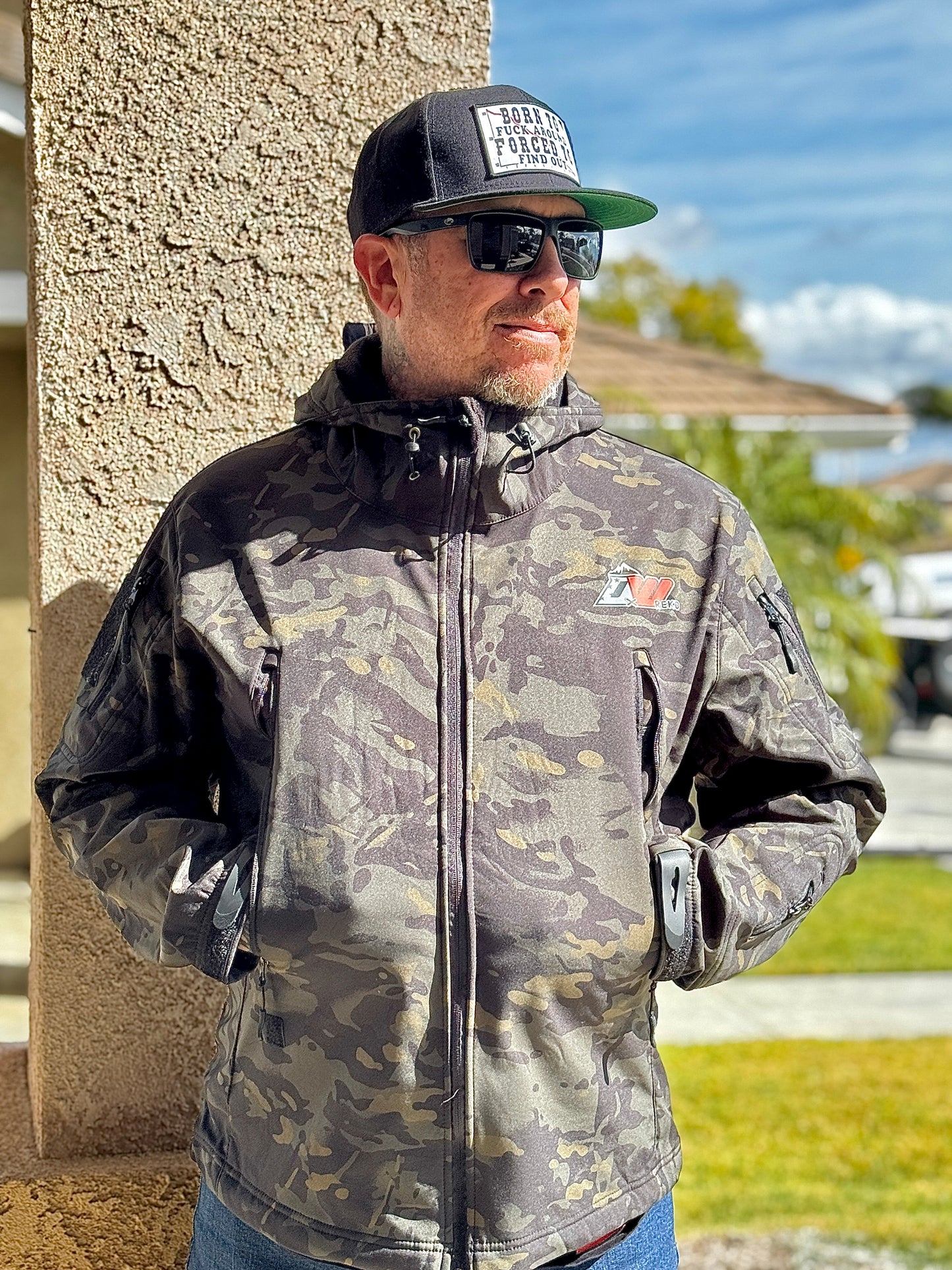 100% waterproof DW Camo Jacket