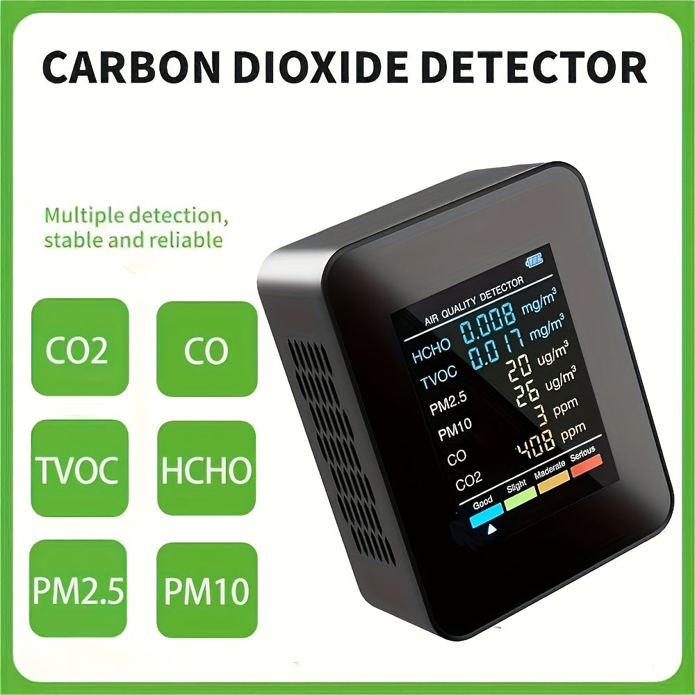 6in1 Air Quality Monitor- HMT21AQ
