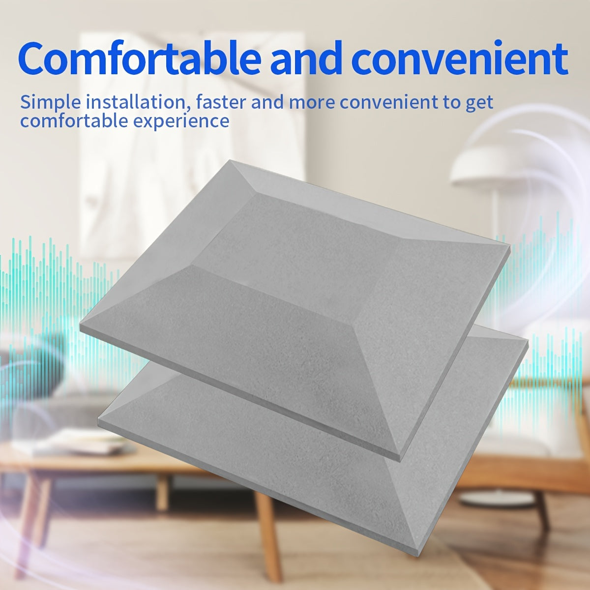 20 x 20 Gray Foam Sofa Cushion Support-IO4M
