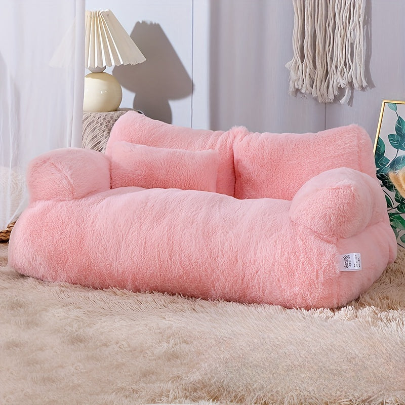 Luxury Plush Cat Bed - 2DS3