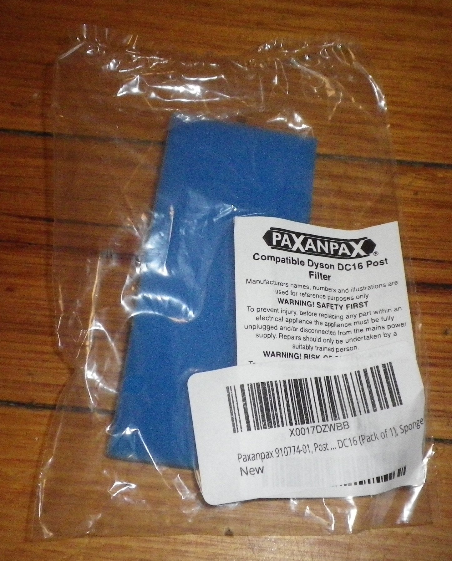 Dyson Handheld DC16 Compatible Post Motor Foam Filter - Part # 27-DY-64