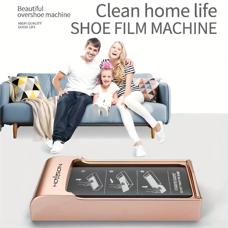 Adhesive Shoe Cover Machine for Hygienic Home Use-OFJZ