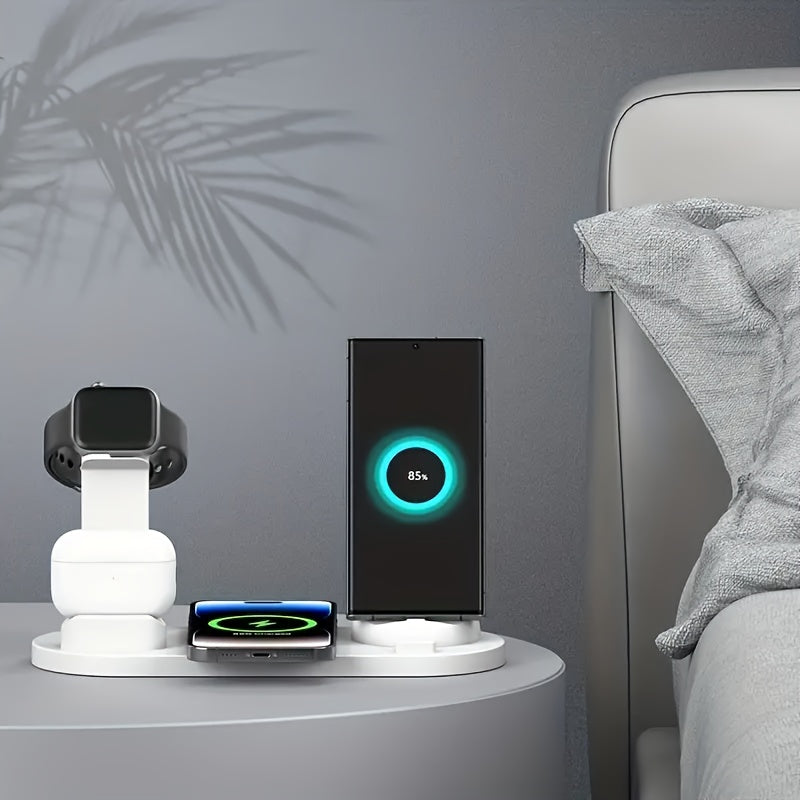 4 in 1 Wireless Charging Station for IPhone,iWatch and AirPods- HM12A3