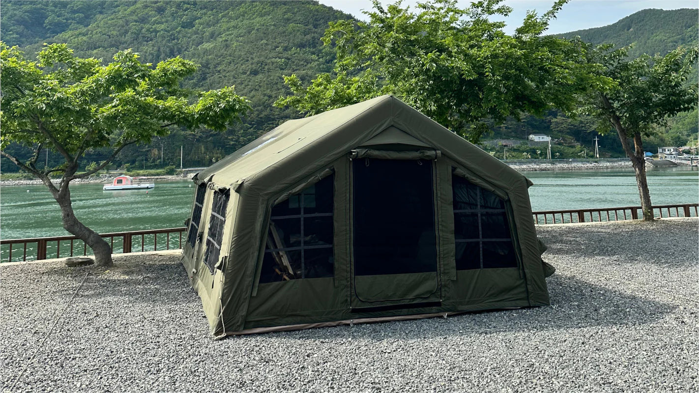 Coody | RBM Inflatable tent  Koala 5 Khaki for 2-6 person