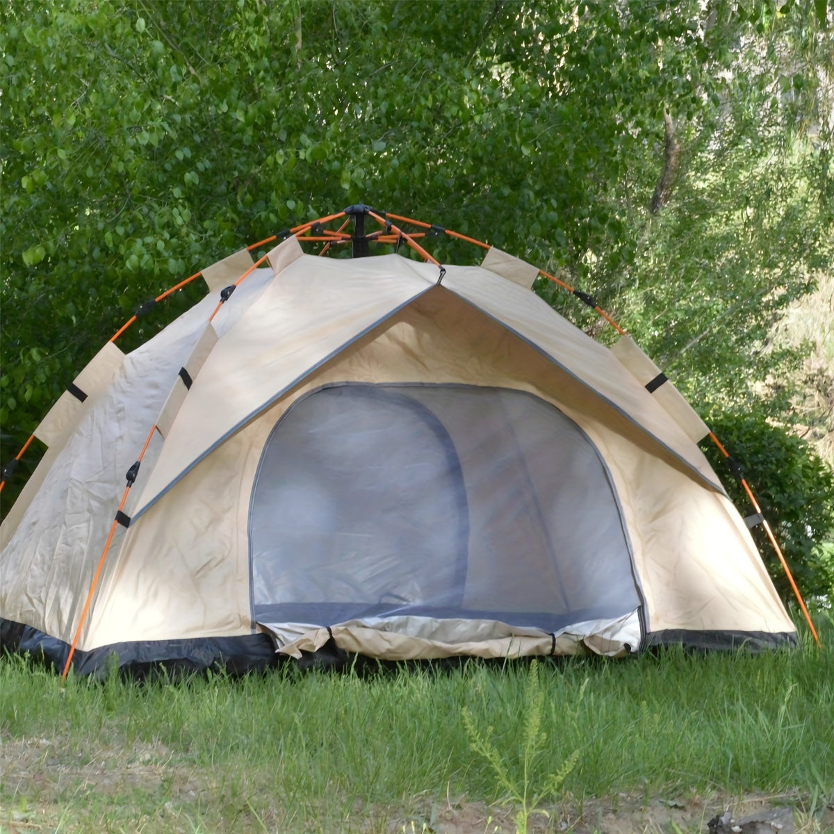 4-Person Automatic Pop-Up Tent, Waterproof & Portable TJR2X5M
