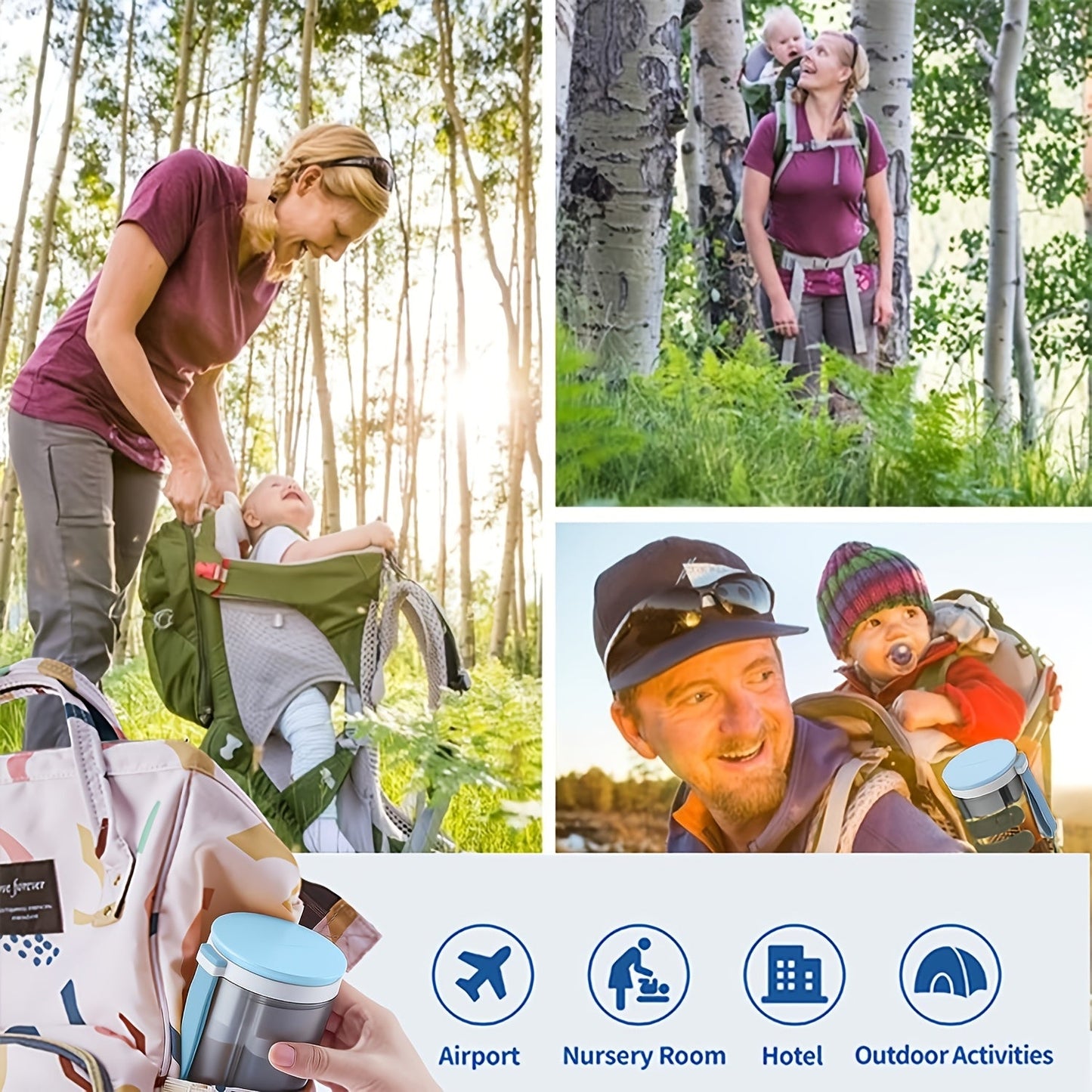 Kiuimi Portable Bottle Brush Set - APS12