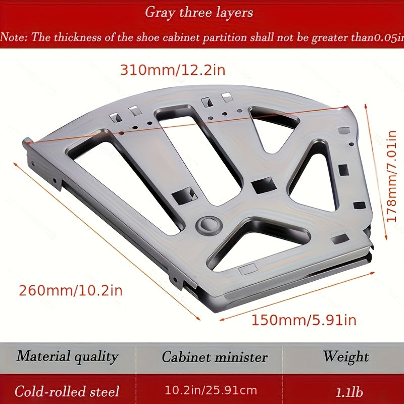 3 Tier Shoe Rack- HMT24SR