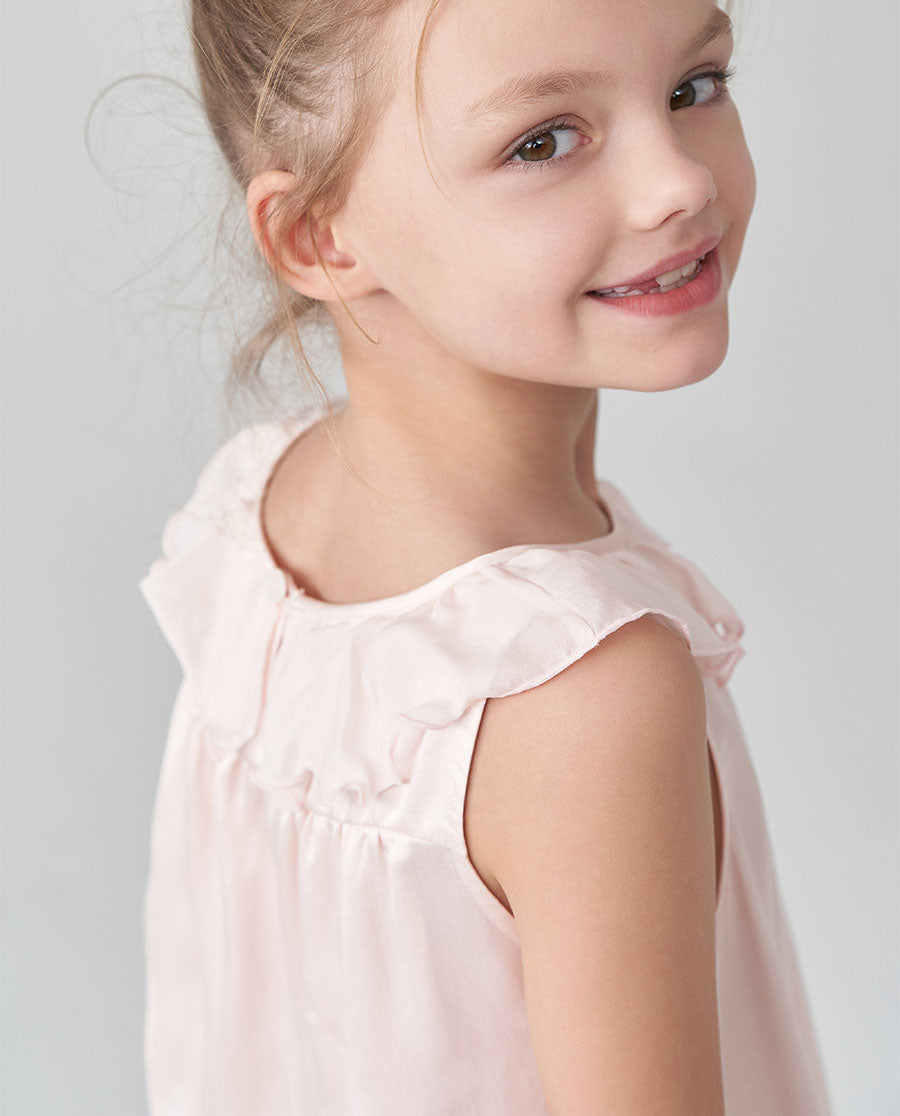 Aimer Mulberry Silk Pullover Sleeveless Top