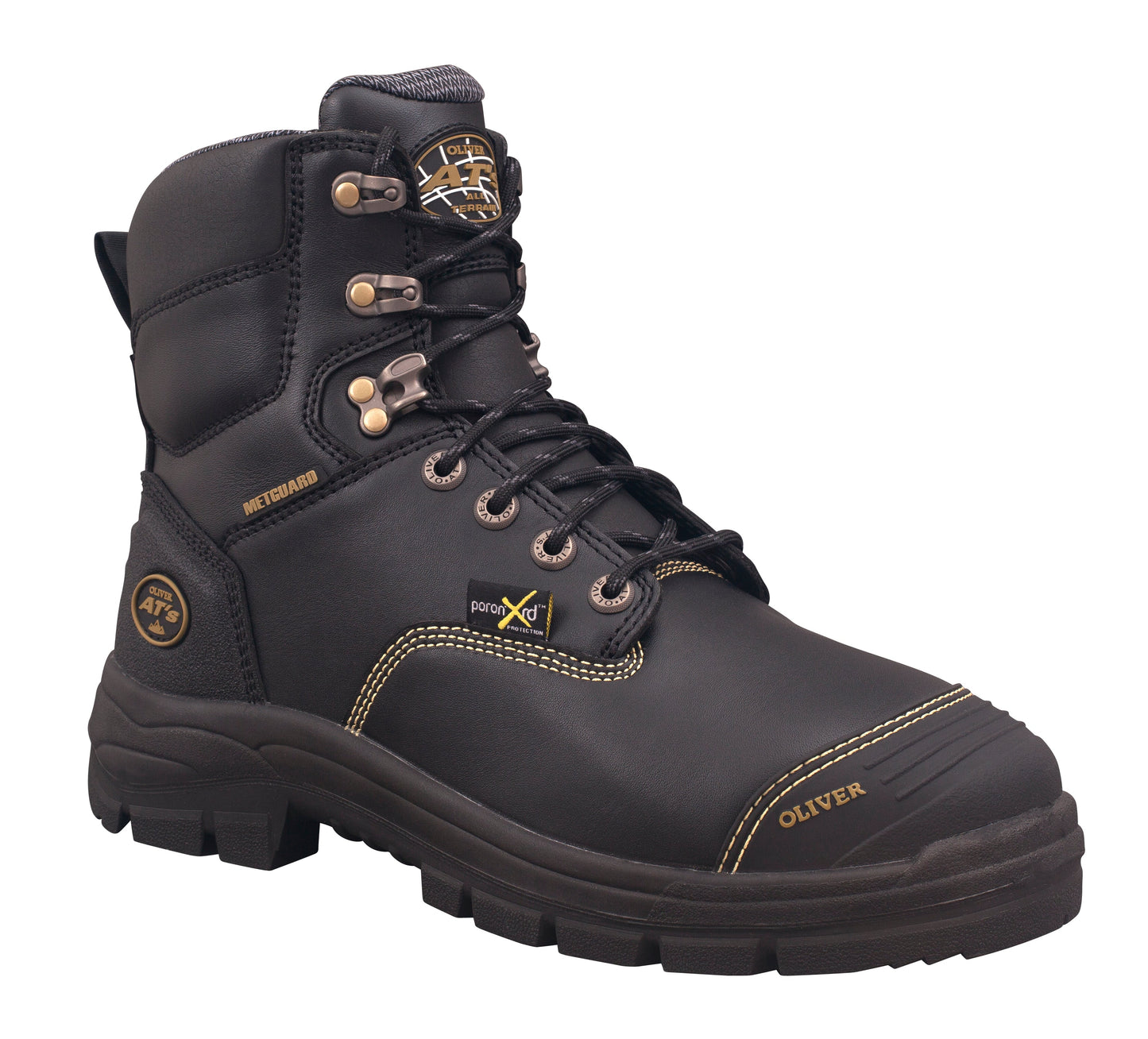 Oliver AT 55 Series 150mm Lace Up Boot Poron XRD Internal Metatarsal Guard