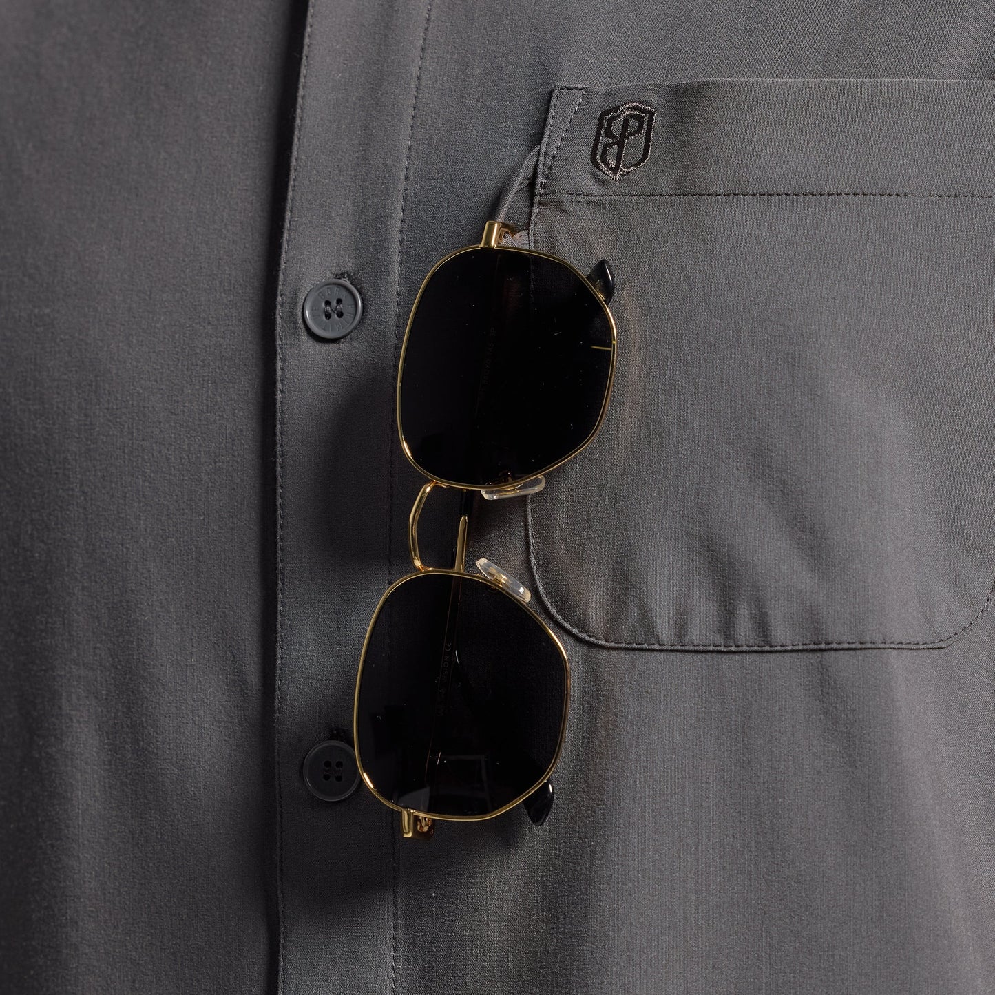 Voyager Button Up 2.0 (Gunmetal)