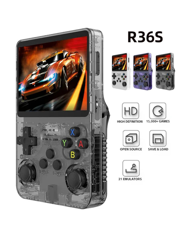 128G R36S Retro Handheld Video Game Console