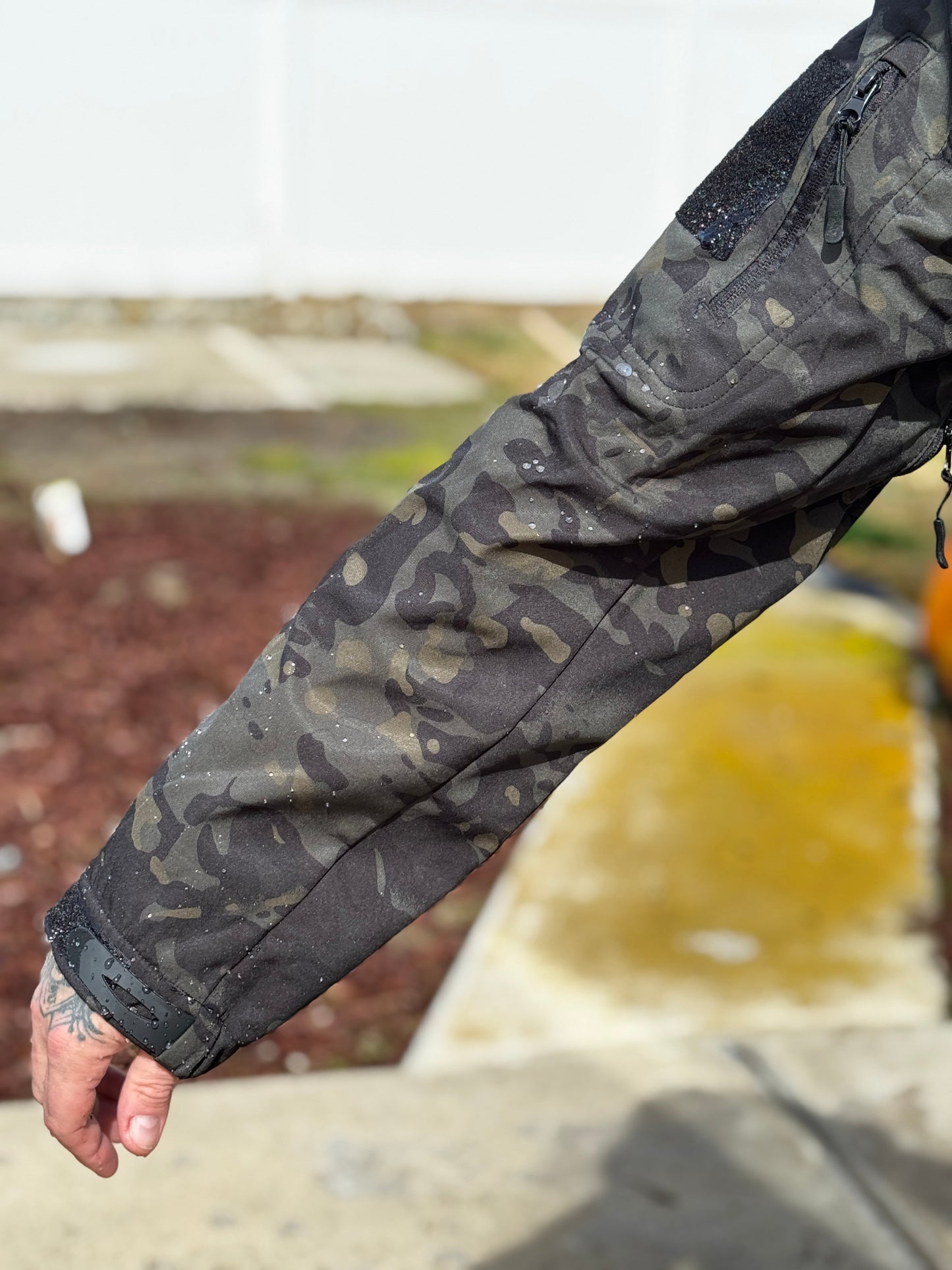 100% waterproof DW Camo Jacket