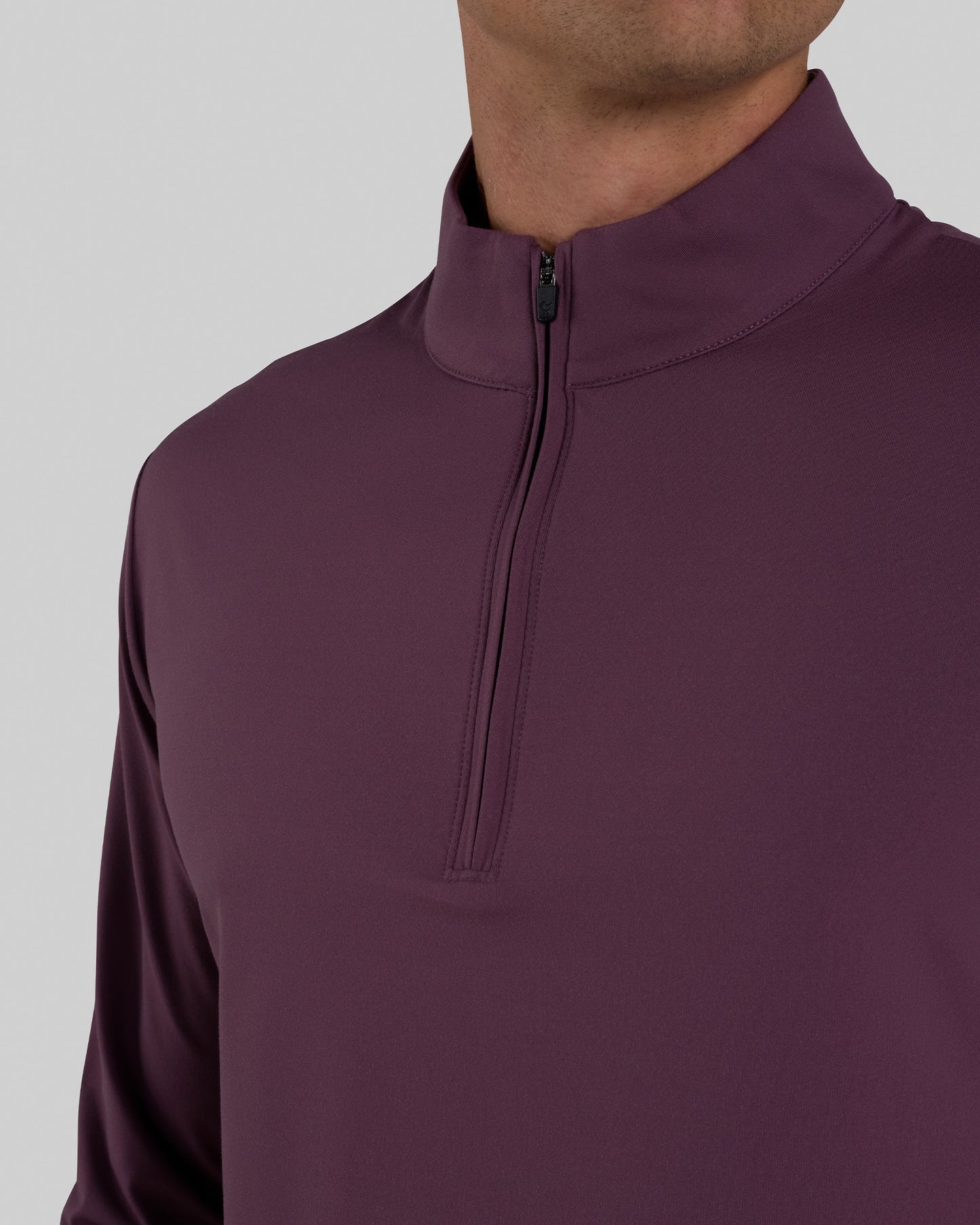 Velocity Quarterzip - Plum Wine