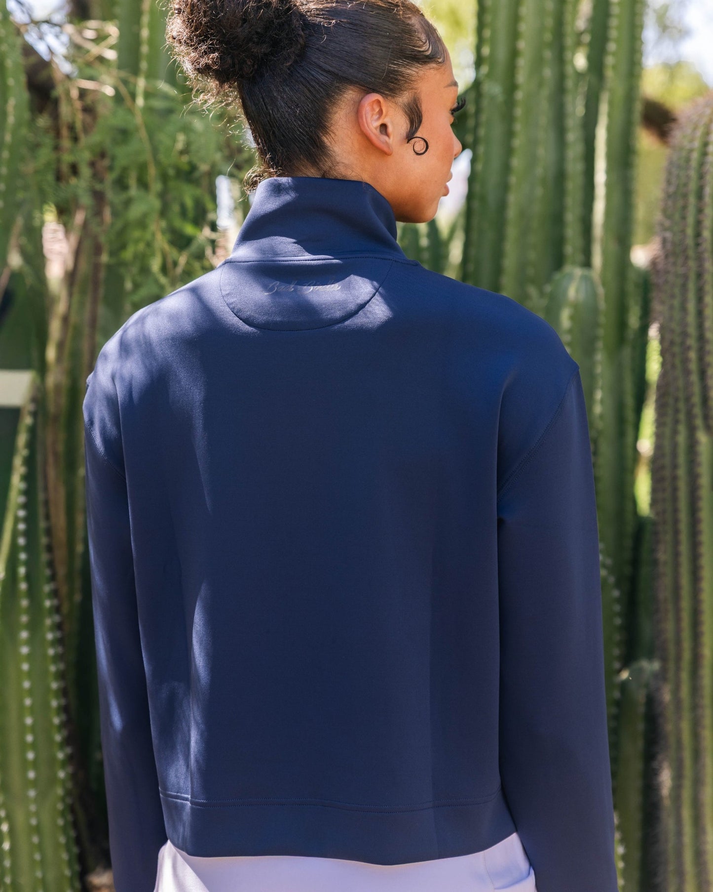 At Ease Quarterzip - Dark Navy