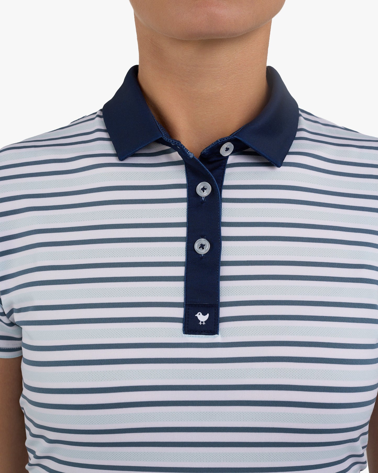 Stripe Right - Blue Mirage