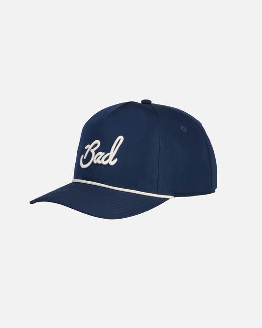 "Bad" Rope Golf Hat - Dark Navy