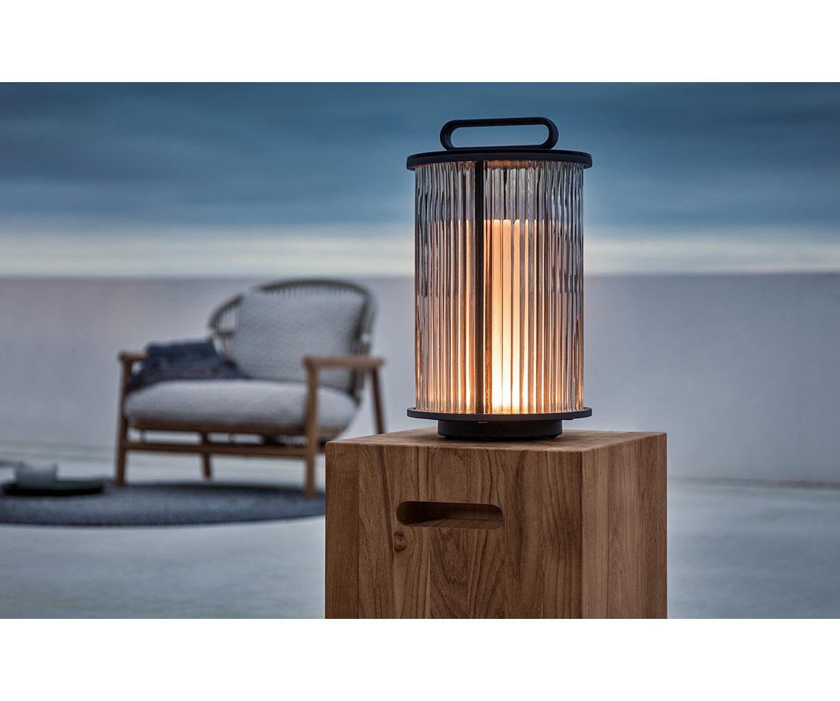 Block Square Side Table