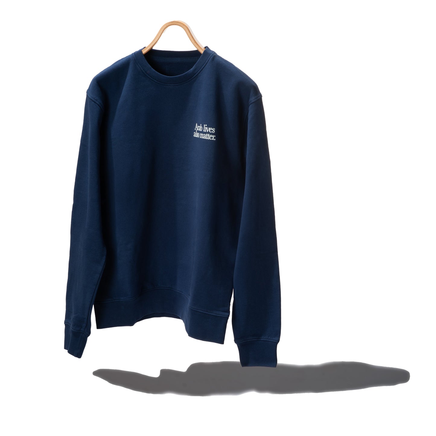“Arab lives also matter” crewneck sweater