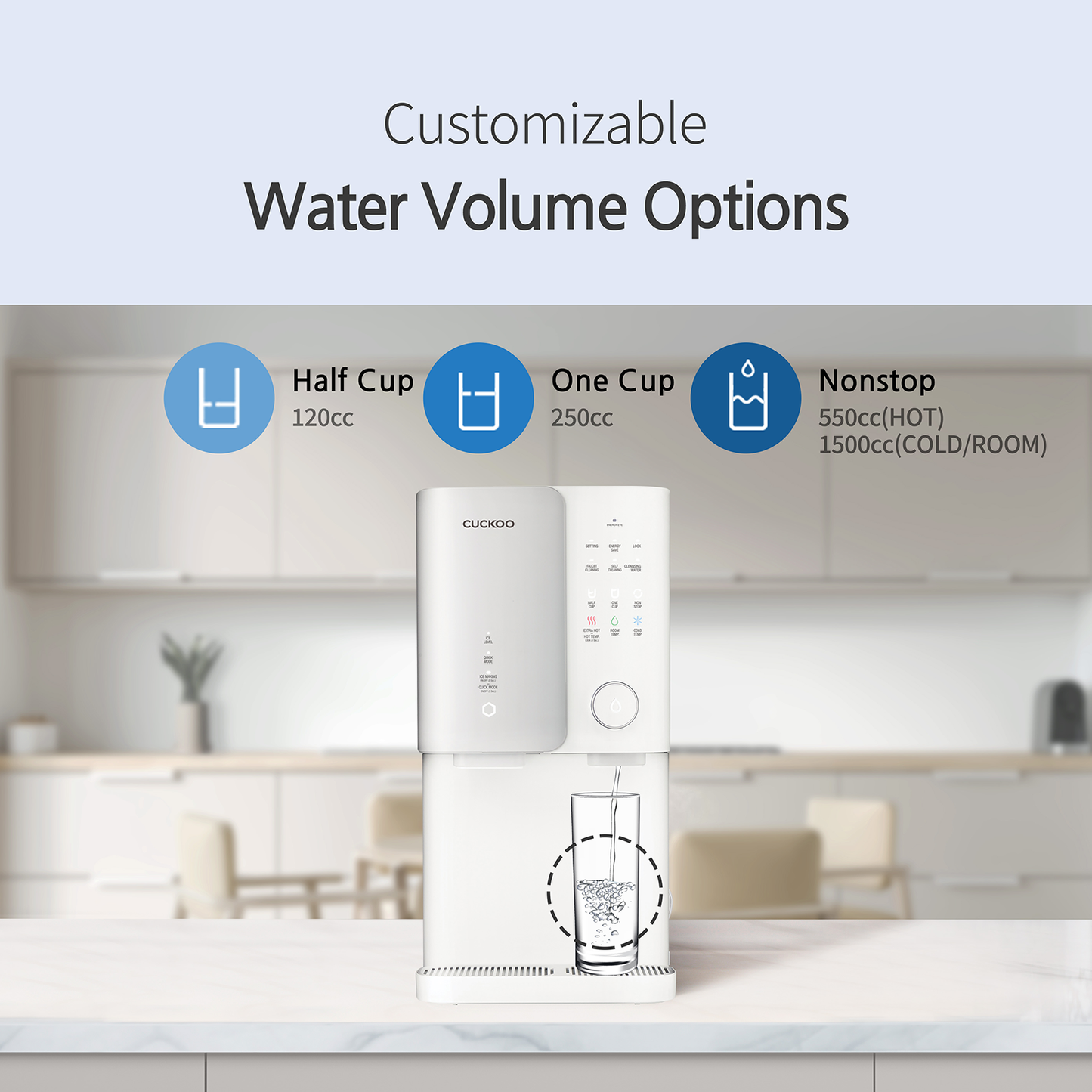 ZERO100 Water Purifier (CP-SN102HW)