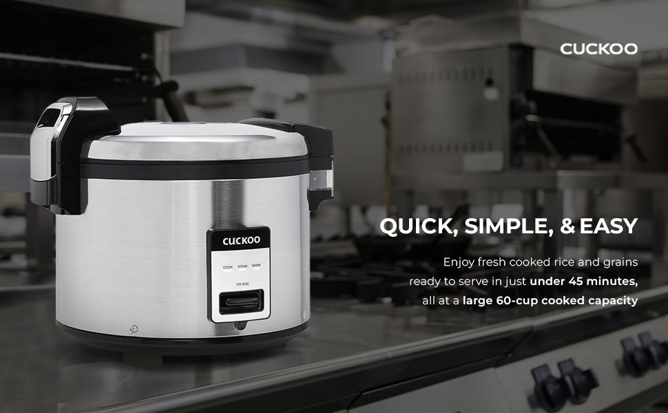 30-Cup Commercial Rice Cooker (CR-3032)