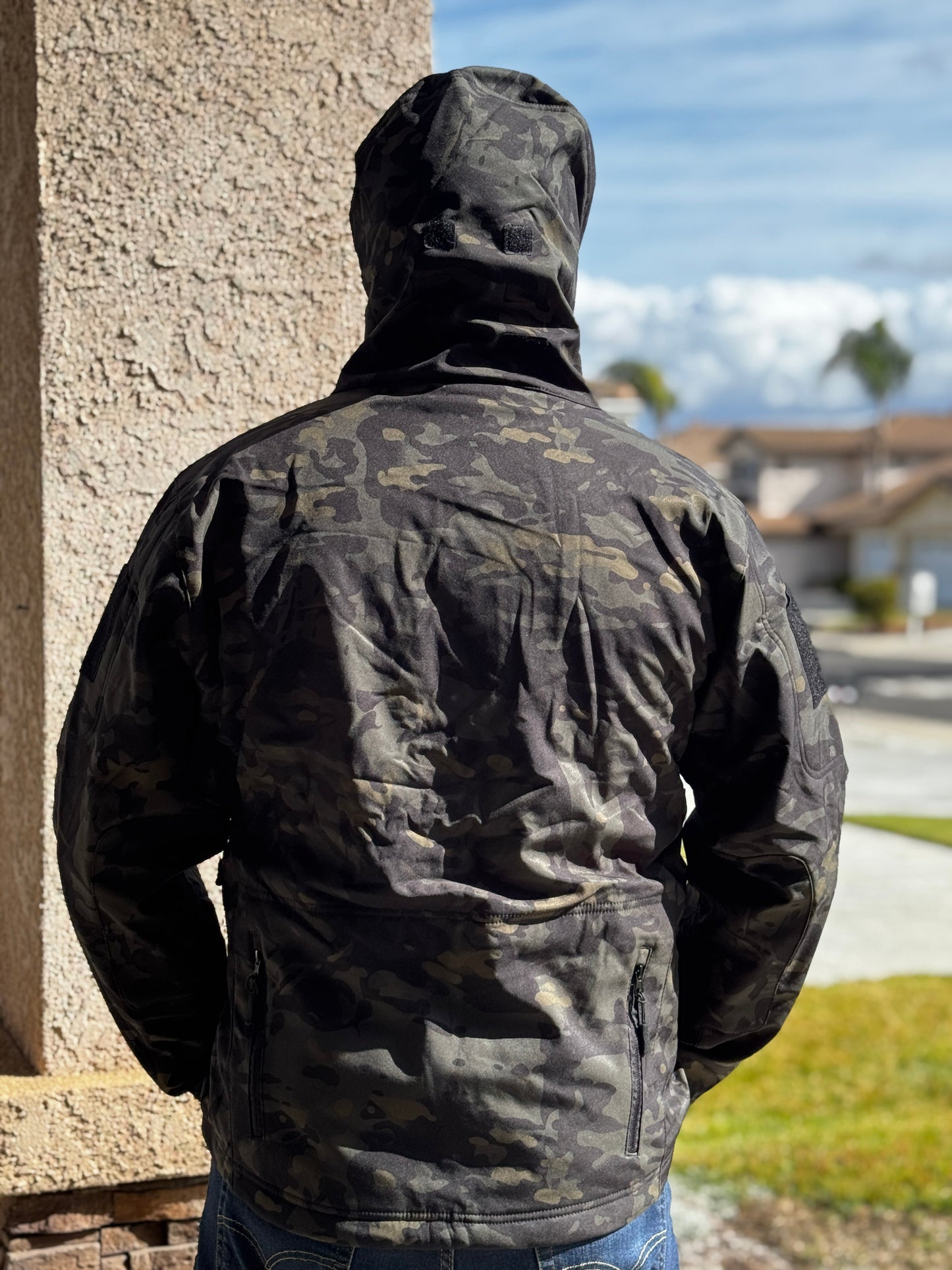 100% waterproof DW Camo Jacket