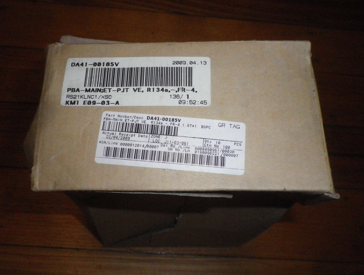 Samsung SRS619DHSS Fridge Main Control Module PCB - Part # DA41-00185V
