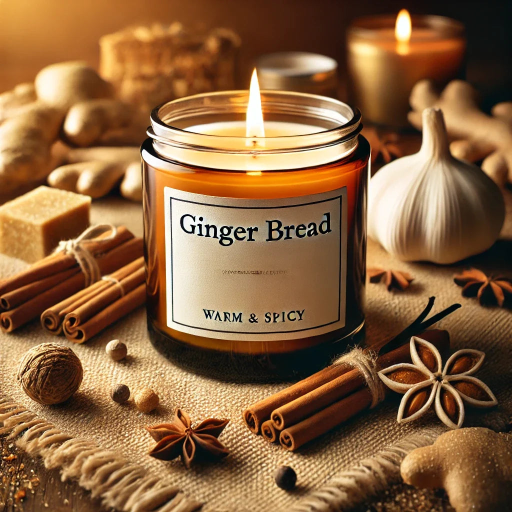 Fragrance Oil Ginger Bread-Fine Fragrance ( suggested for candles)