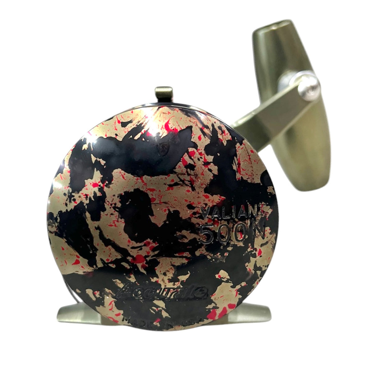 Accurate Valiant 1SPD BV-500 Right Jungle Camo with Red Splatter