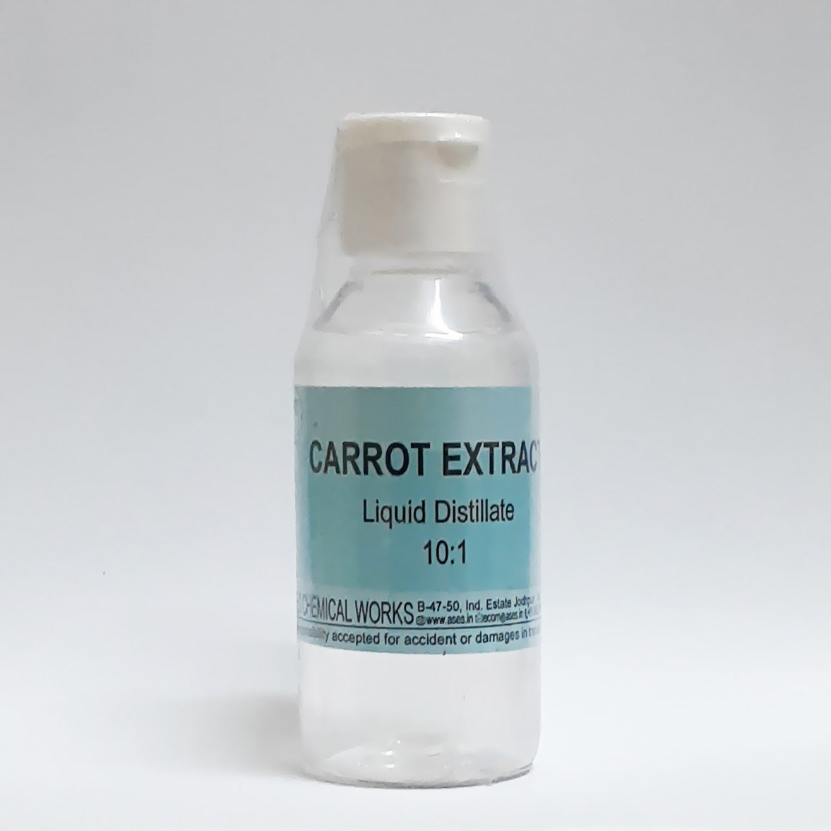 Extract Carrot Liquid Distillate Colourless 10:1 (Water Soluble)