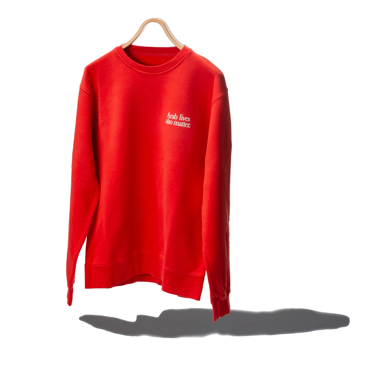 “Arab lives also matter” crewneck sweater