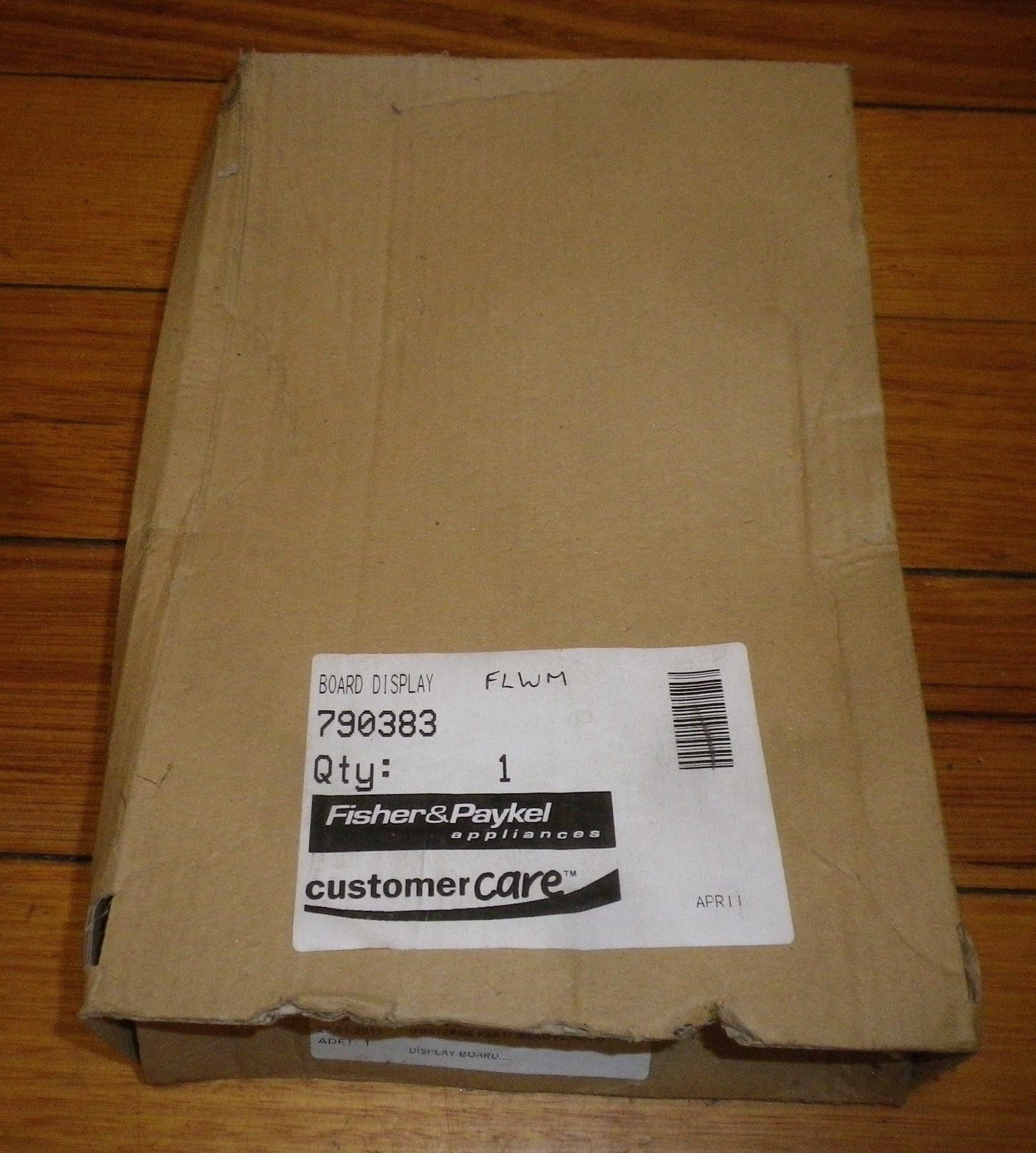 Fisher & Paykel WH-60F60W1 Washing Machine Display Module - Part # FP790383, 790383