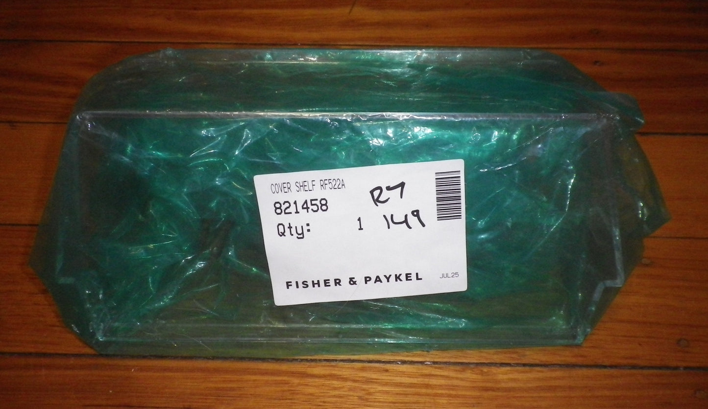 Fisher & Paykel RF522A Short Door Shelf Dairy Cover - Part # FP821458