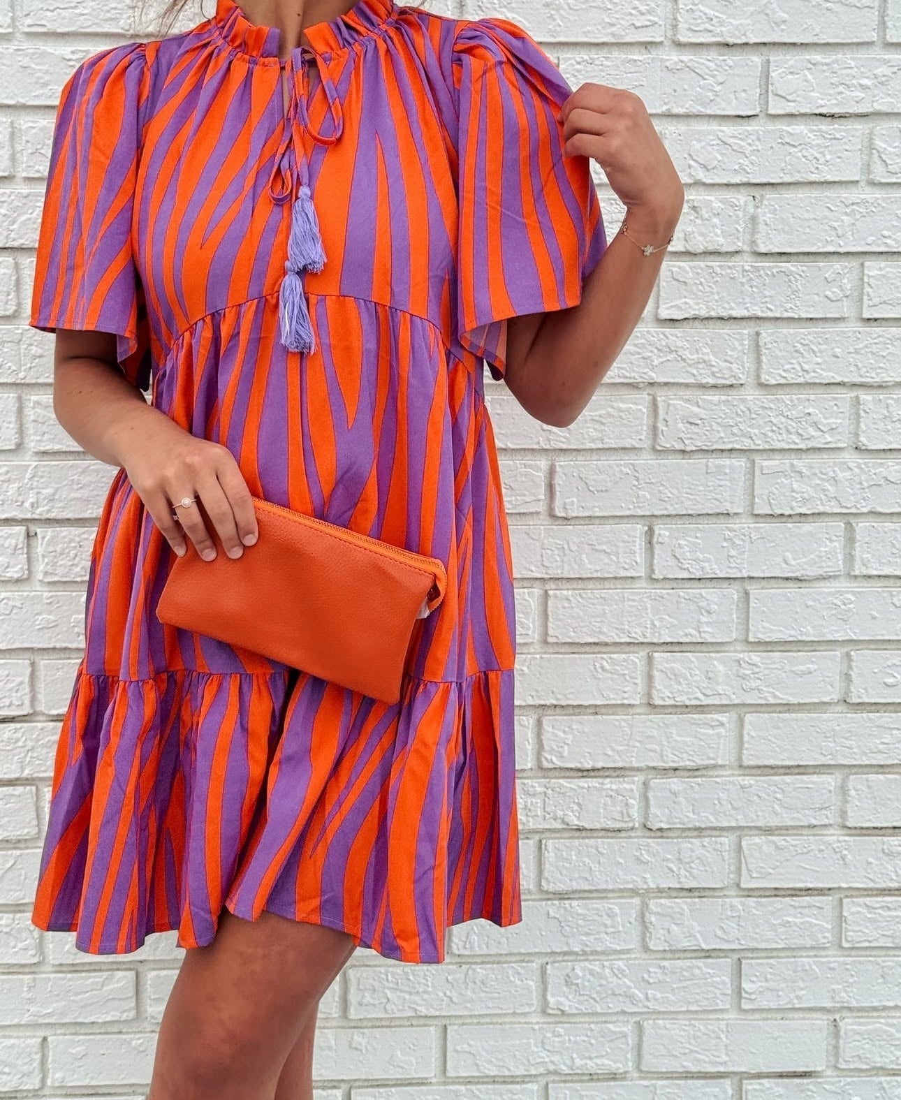 Maisie Tiger Print Dress