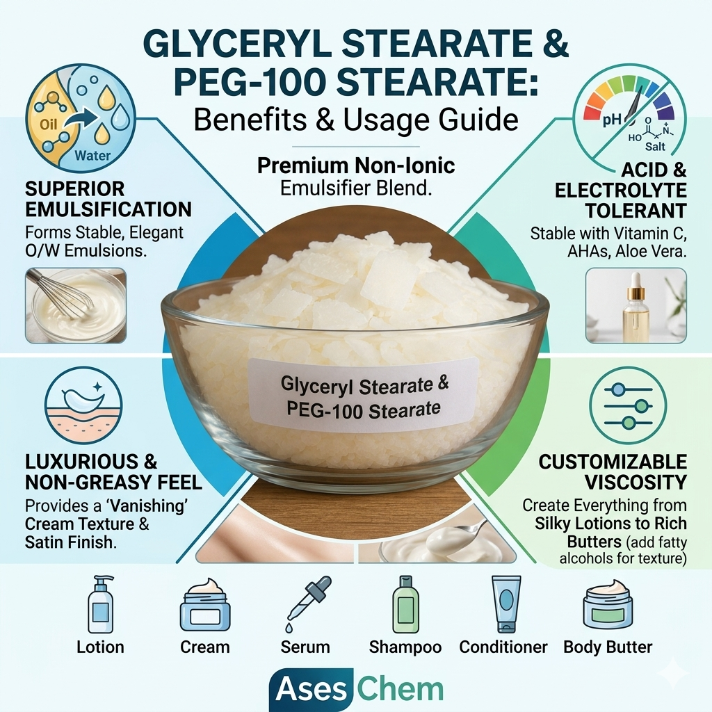 Lotionpro/Glyceryl Stearate & PEG 100 Stearate/Arlacel 165 Substitute