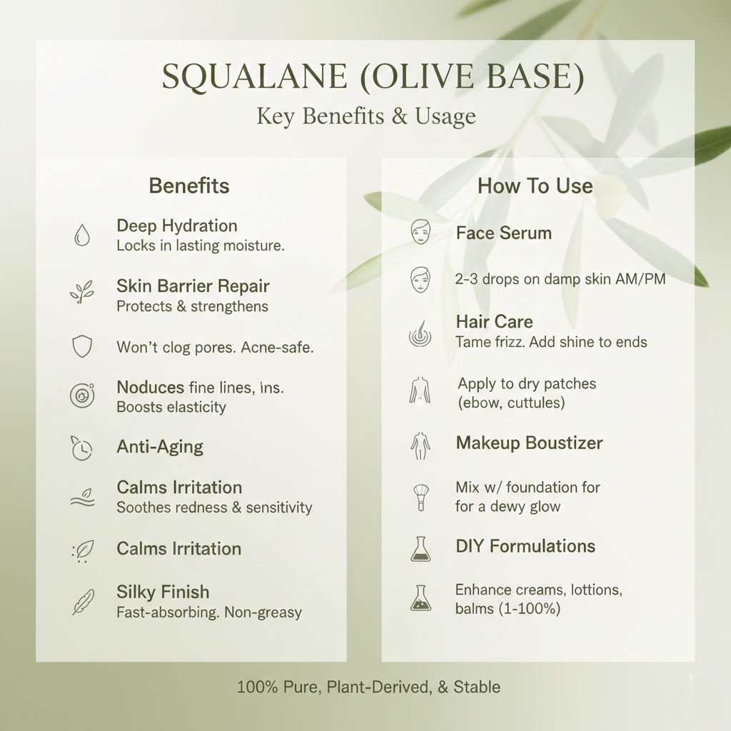 Squalane (Olive Base) / Phytosqualane