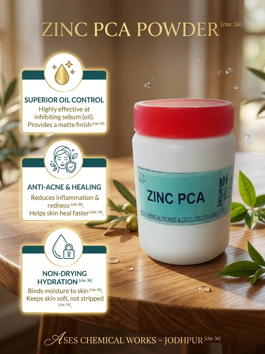Zinc PCA Powder /Zinc Pyrollidone Carboxylic Acid