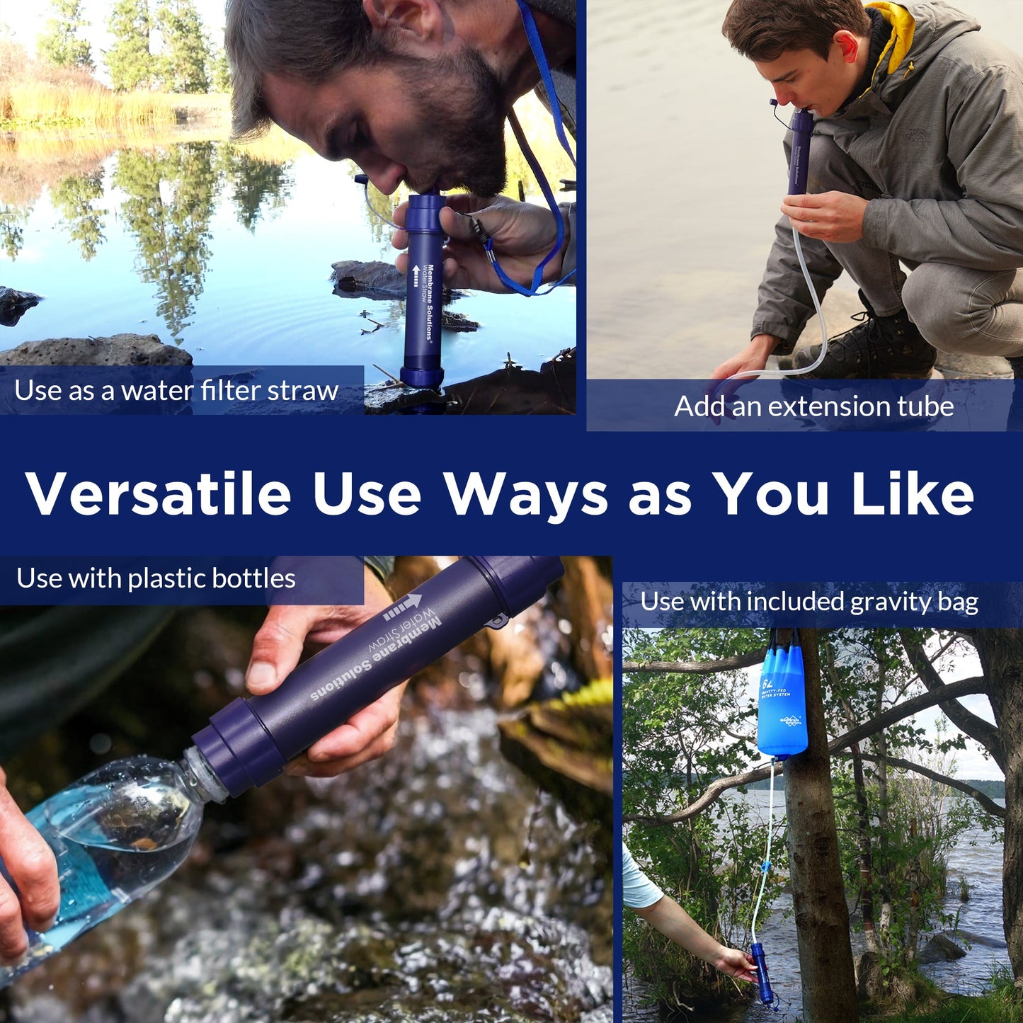 Gravity Water Filter System 6.0L