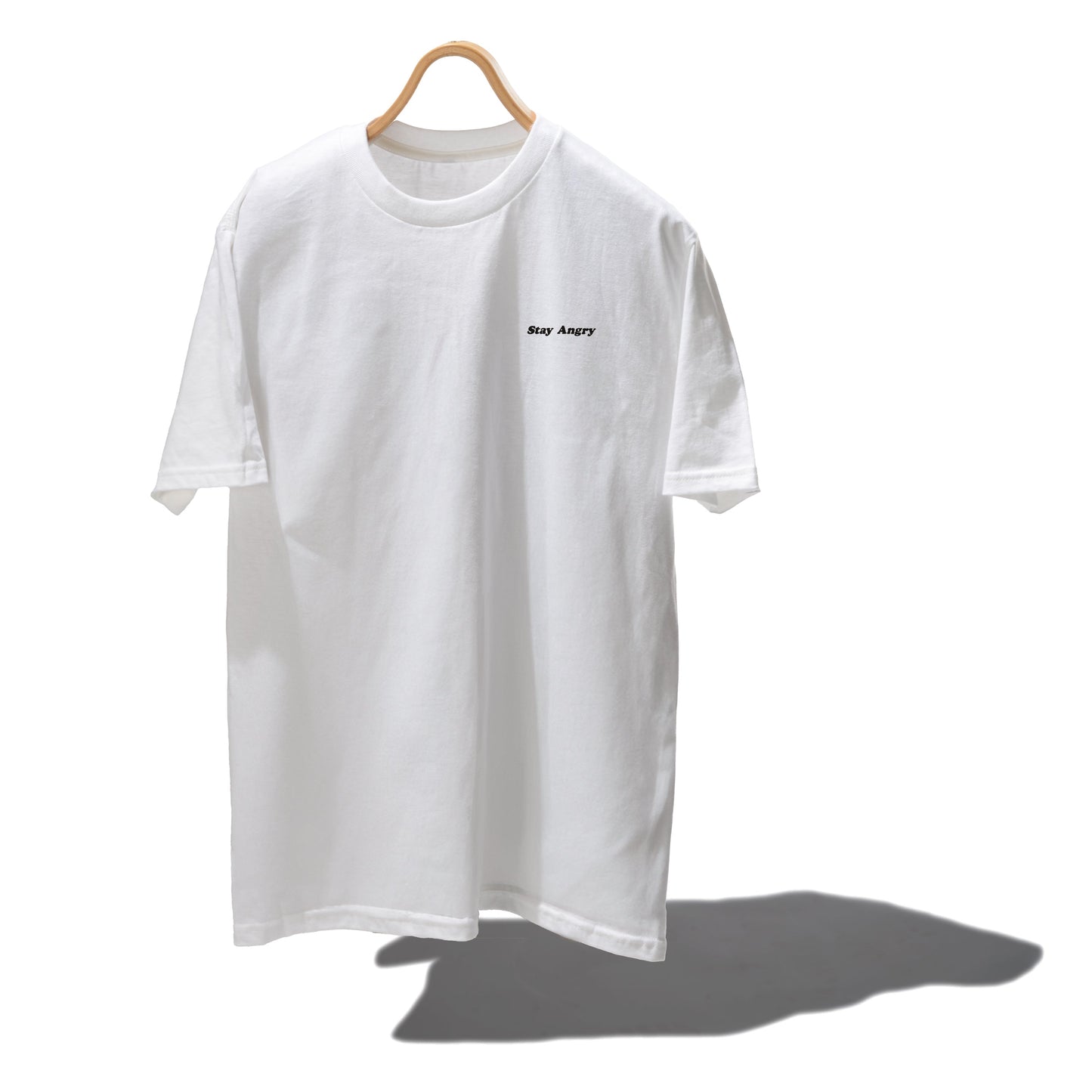 « Stay Angry » white T-Shirt