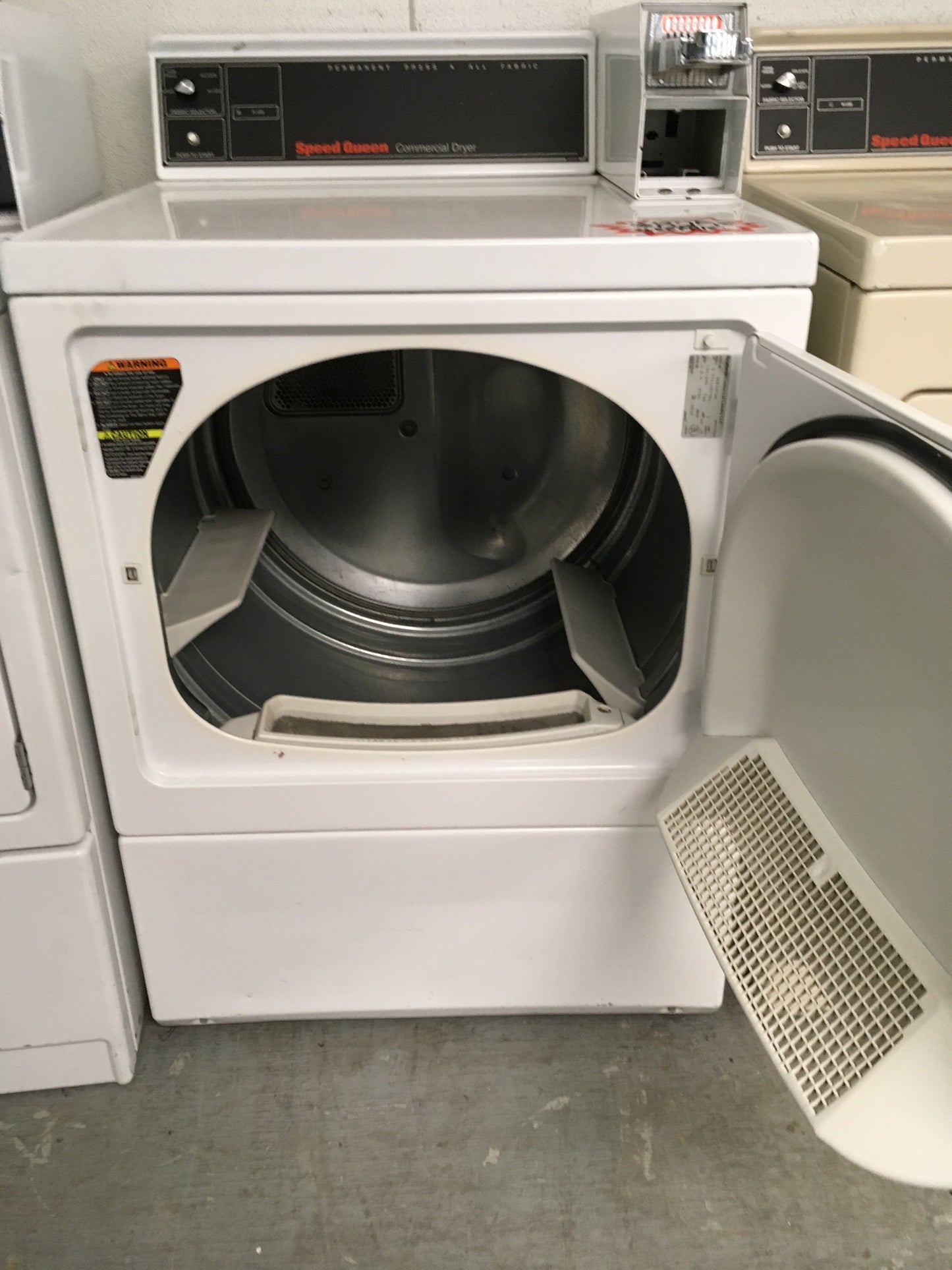 Speed Queen Coin Op Electric Dryer