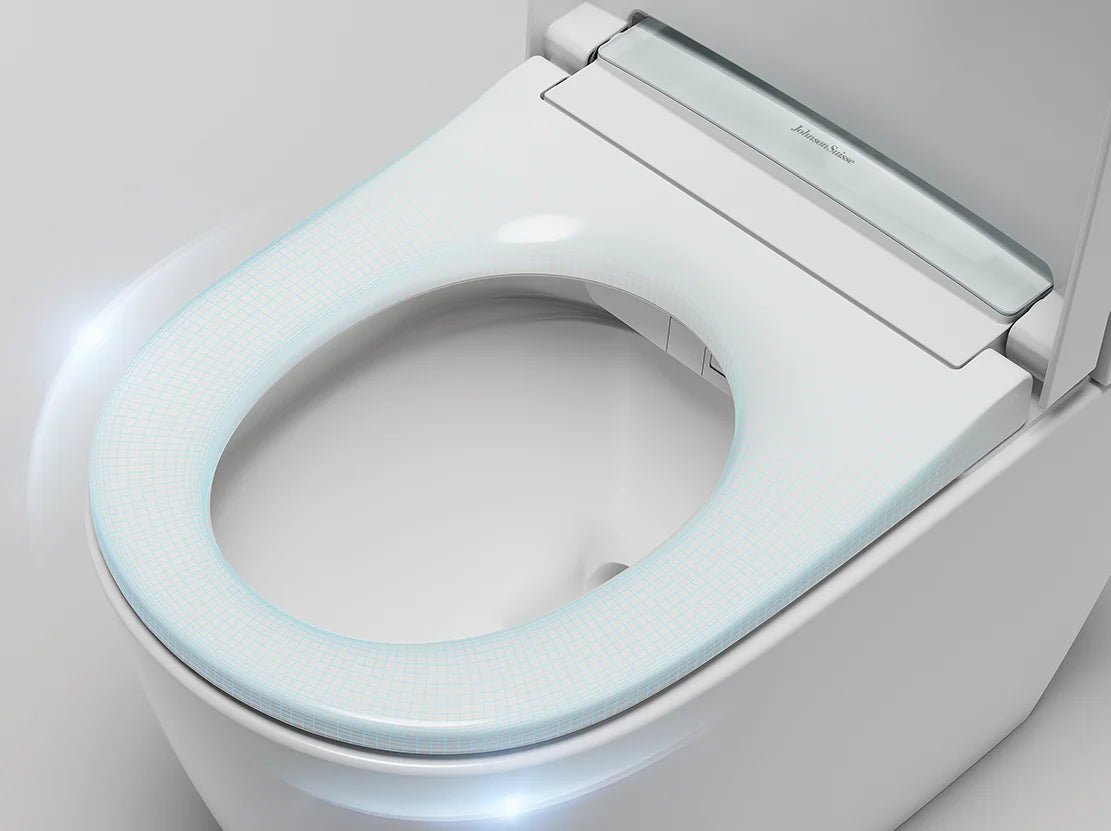 Johnson Suisse Avanzo Smart Toilet Wall Faced Rimless Suite