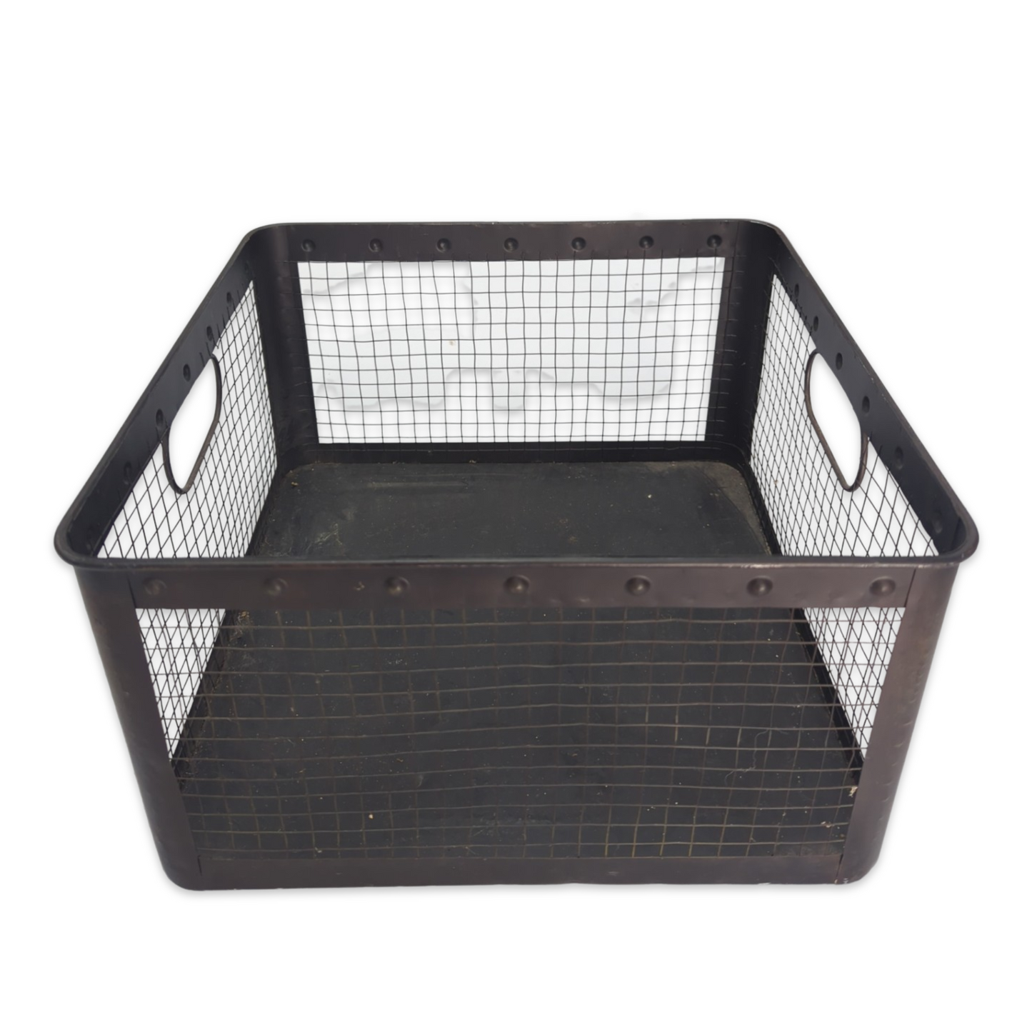 Johnny's Metal Newspaper Crate