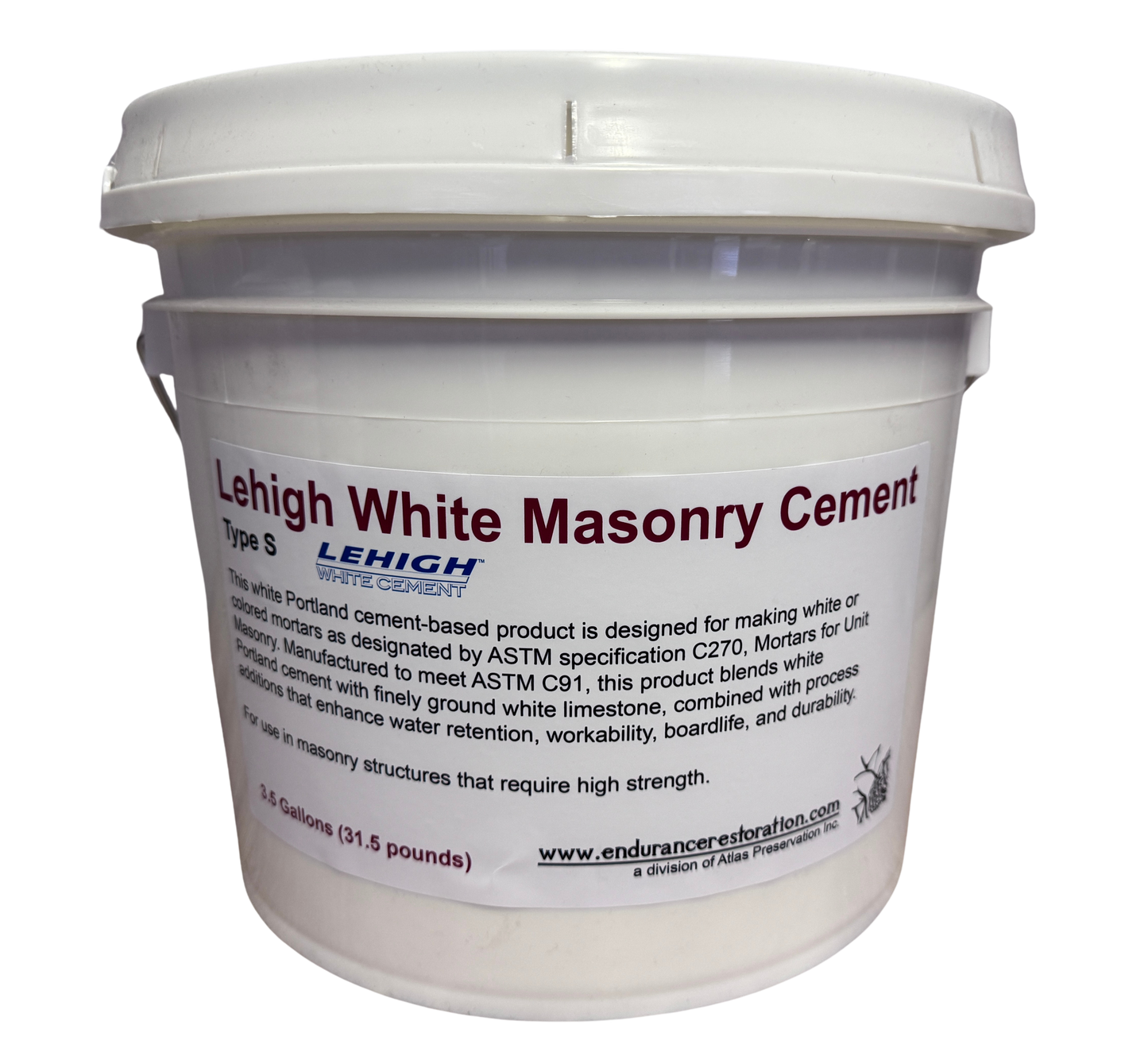 Lehigh White Masonry Cement