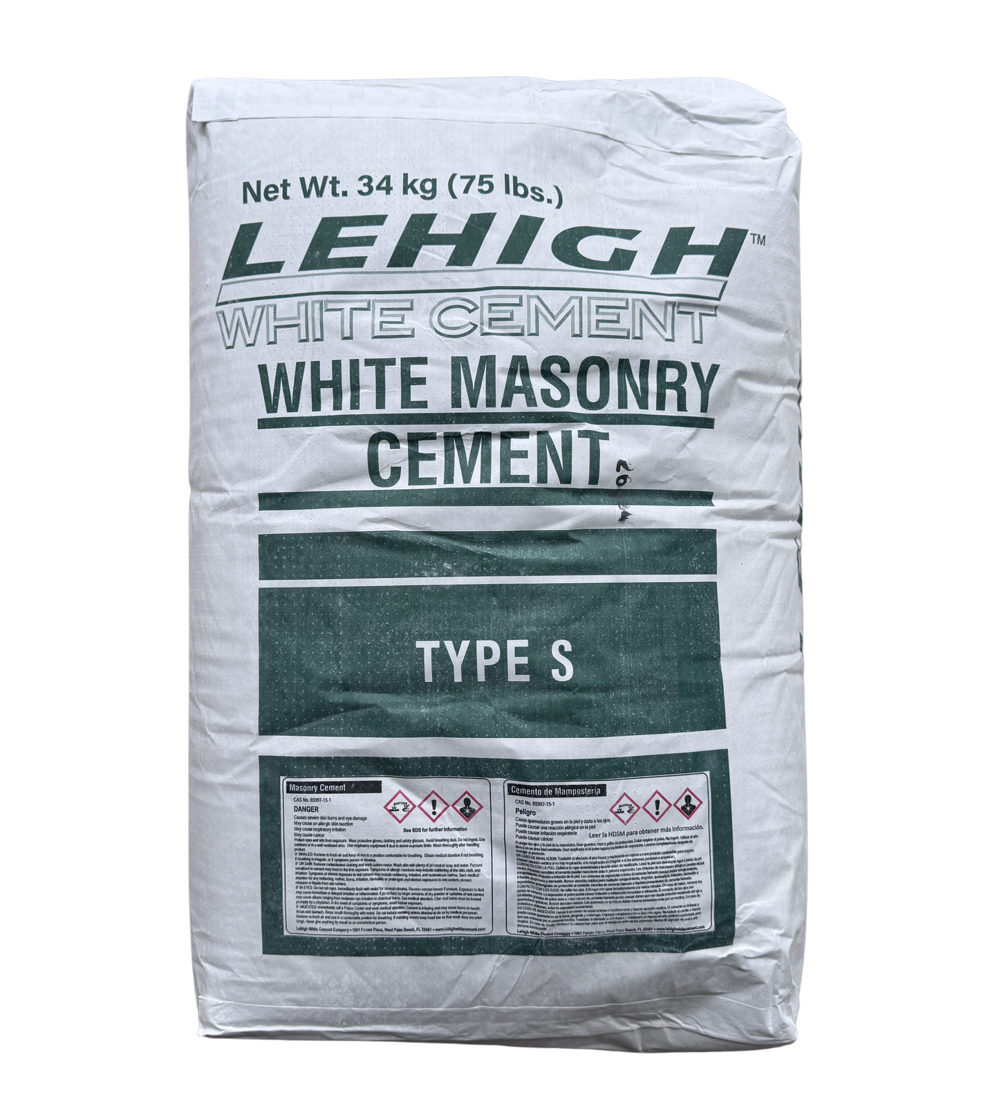 Lehigh White Masonry Cement