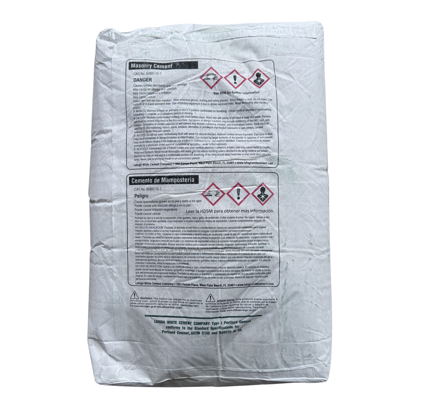 Lehigh White Masonry Cement