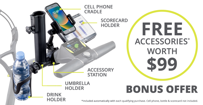 Motocaddy M3 GPS DHC Electric Caddy