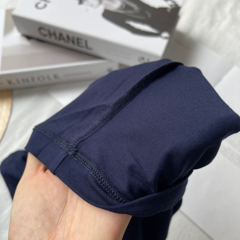 Men Milk Fiber Long sleeves Pajama Set