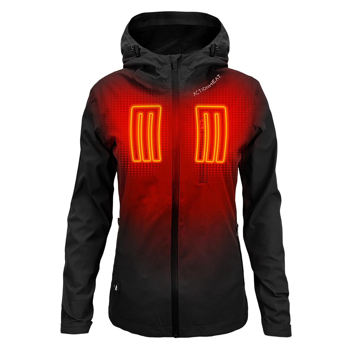ActionHeat 5V Women's Waterproof Heated Rain Jacket