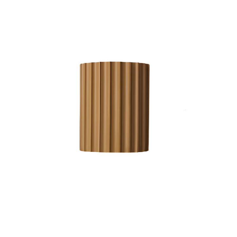 Nordic Resin Plaster Shade Wall Light With Up And Down Glow