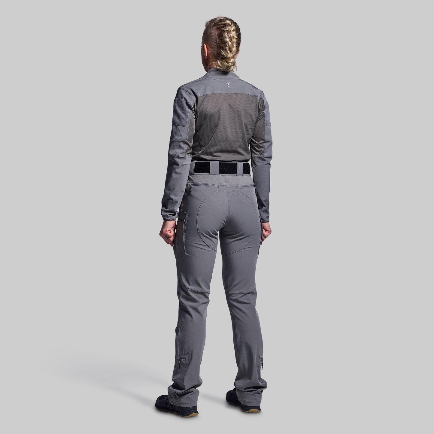 Women's Long Sleeve Op Top Pro (Wolf Grey)